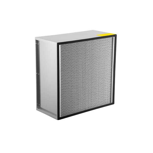 Deep pleated HEPA filter