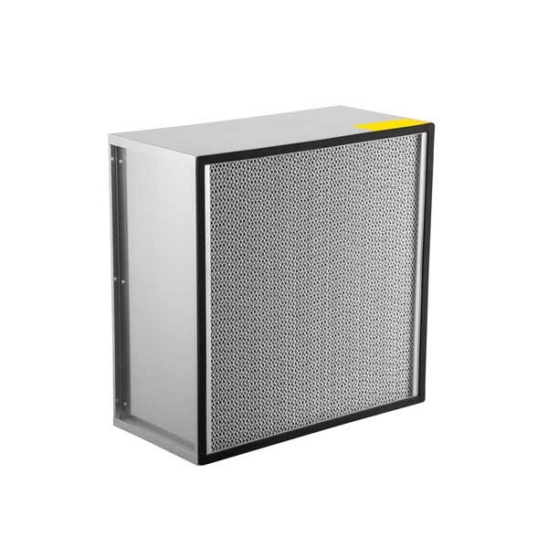 Deep pleated HEPA filter